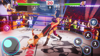 Скачать Girls wrestling fight game Экшен для Андроид скриншот 5