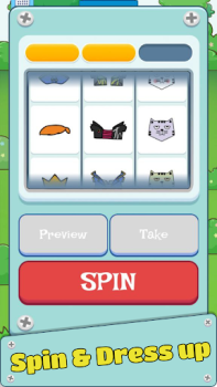 Скачать SadCat: Spin and Dress Up Cat Казуальные для Андроид скриншот 2