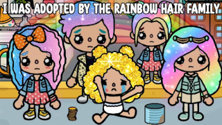 Скачать Toka Boka Rainbow Hair Girl Развлечения для Андроид скриншот 4