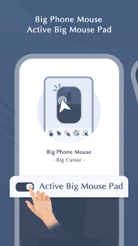 Скачать Big Phone Mouse - Big Cursor Инструменты для Андроид скриншот 2