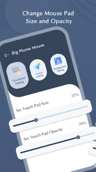 Скачать Big Phone Mouse - Big Cursor Инструменты для Андроид скриншот 3