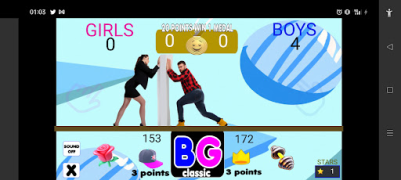 Скачать Boys vs Girls Classic tapping Симуляторы для Андроид скриншот 3