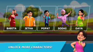 Скачать Bhide Scooter Race| TMKOC Game Гонки для Андроид скриншот 3
