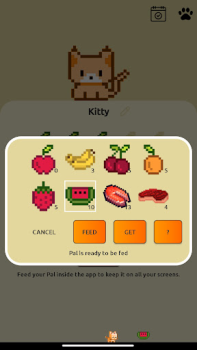 Скачать Pixel Pals - Nav bar pets Симуляторы для Андроид скриншот 4