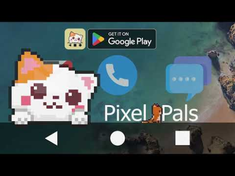 Скачать Pixel Pals - Nav bar pets Симуляторы для Андроид скриншот 6