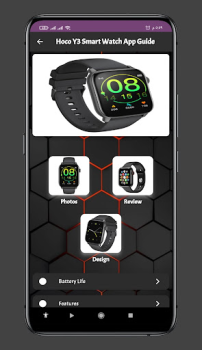 Скачать Hoco Y3 Smart Watch App Guide Инструменты для Андроид скриншот 5