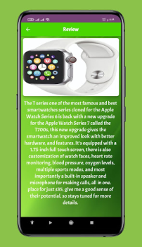 Скачать T700s Smart Watch guide Инструменты для Андроид скриншот 3