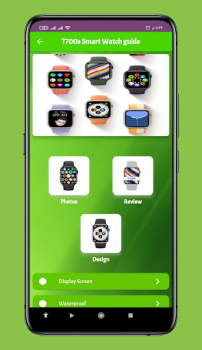 Скачать T700s Smart Watch guide Инструменты для Андроид скриншот 5