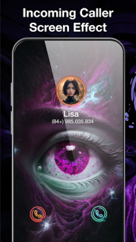 Скачать Color Phone: Call Screen Theme Персонализация для Андроид скриншот 3