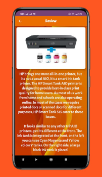 Скачать HP smart tank 515 printerGuide Инструменты для Андроид скриншот 6