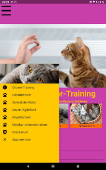 Скачать Katzen Clicker Training Light Жилье и дом для Андроид скриншот 2