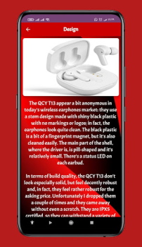 Скачать QCY T13 Earbuds Guide Инструменты для Андроид скриншот 5