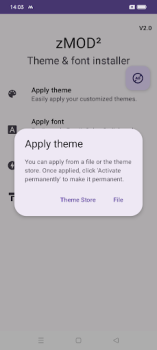 Скачать zMOD² - Theme & Font Installer Инструменты для Андроид скриншот 4