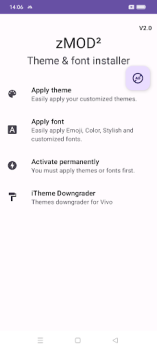 Скачать zMOD² - Theme & Font Installer Инструменты для Андроид скриншот 5