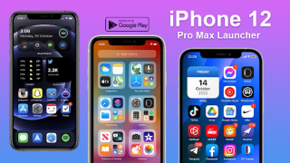 Скачать iphone 12 pro max launcher Персонализация для Андроид скриншот 2