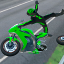 Скачать  Moto Crash Simulator: Accident