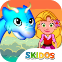 Скачать  SKIDOS Fantasy World Kid Games