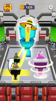 Скачать Skibidi toilet road fight Симуляторы для Андроид скриншот 2