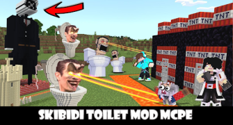 Скачать Skibidi Toilet Mod Minecraft Развлечения для Андроид скриншот 5