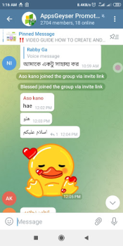 Скачать Messenger lite, telegram lite Связь для Андроид скриншот 2