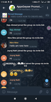 Скачать Messenger lite, telegram lite Связь для Андроид скриншот 3
