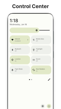 Скачать Controls Android 14 Style Персонализация для Андроид скриншот 6