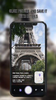 Скачать GPS Photo Camera Geotag Photos Фотография для Андроид скриншот 3
