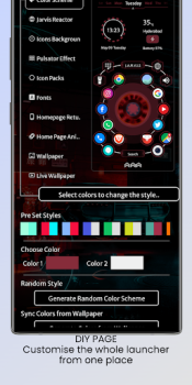 Скачать Jarvis Scifi Epic Launcher Персонализация для Андроид скриншот 3