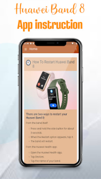 Скачать Huawei Band 8 app instruction Инструменты для Андроид скриншот 6