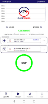 Скачать VPN CLICK TUNNEL Инструменты для Андроид скриншот 3