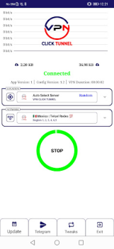 Скачать VPN CLICK TUNNEL Инструменты для Андроид скриншот 5