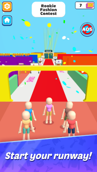 Скачать Fashion Quest: Dress Up Runway Симуляторы для Андроид скриншот 2