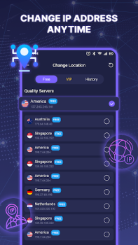 Скачать VPN - Fast Secure Proxy Инструменты для Андроид скриншот 5