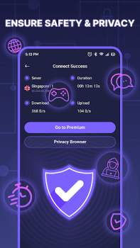 Скачать VPN - Fast Secure Proxy Инструменты для Андроид скриншот 7