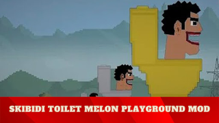 Скачать Skibidi Toilet Mod For Melon Развлечения для Андроид скриншот 2