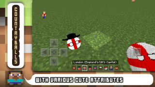 Скачать Mob Countryballs Mod for MCPE Развлечения для Андроид скриншот 2