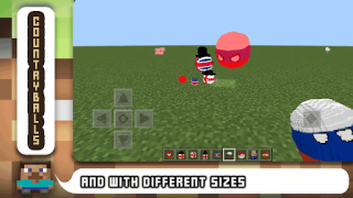 Скачать Mob Countryballs Mod for MCPE Развлечения для Андроид скриншот 3