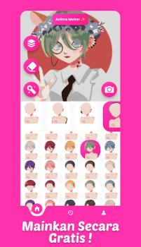 Скачать Anime Maker : Dress Up Anime Казуальные для Андроид скриншот 3