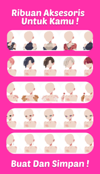 Скачать Anime Maker : Dress Up Anime Казуальные для Андроид скриншот 5
