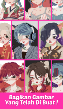Скачать Anime Maker : Dress Up Anime Казуальные для Андроид скриншот 6