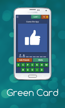Скачать GREEN CARD Словесные игры для Андроид скриншот 3