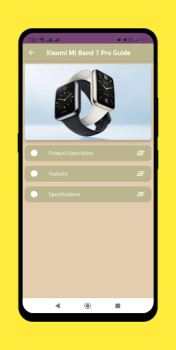 Скачать Xiaomi Mi Band 7 Pro Guide Инструменты для Андроид скриншот 2