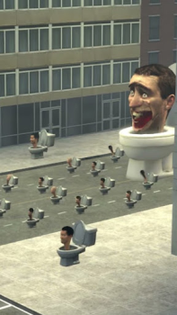 Скачать skibidi toilet game Симуляторы для Андроид скриншот 3