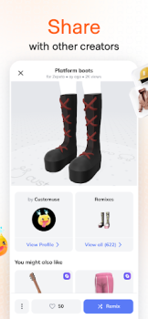 Скачать Customuse: Skins Maker Roblox Искусство и дизайн для Андроид скриншот 4