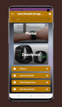 Скачать Smart bracelet m4 guide Стиль жизни для Андроид скриншот 2