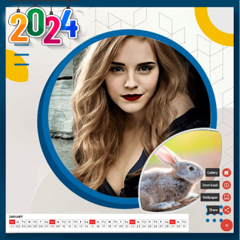 Скачать Calendar Photo Frame 2024 Фотография для Андроид скриншот 2