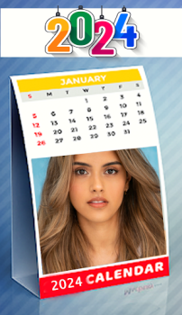 Скачать Calendar Photo Frame 2024 Фотография для Андроид скриншот 4