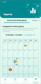 Скачать Kompas Migreny Здоровье и фитнес для Андроид скриншот 5