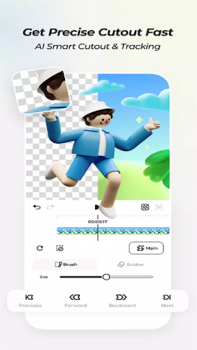 Скачать Blurrr-Pro Video Editor Искусство и дизайн для Андроид скриншот 2