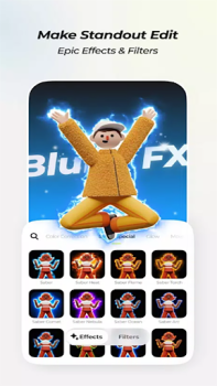 Скачать Blurrr-Pro Video Editor Искусство и дизайн для Андроид скриншот 5